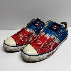 Converse Chuck Taylor All Star Grateful Dead Mens 9.5 Tie Dye Sneakers Rare